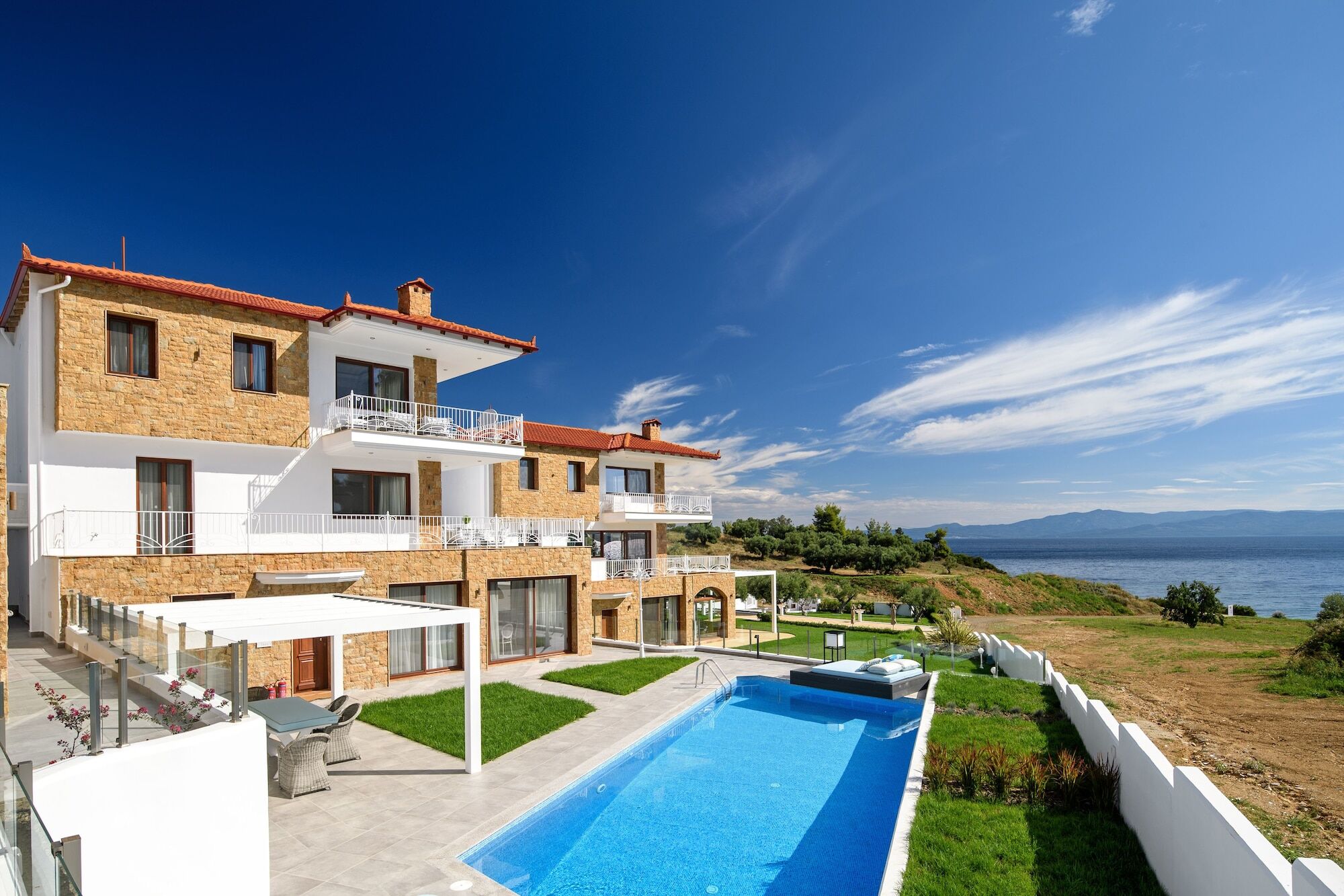 Villa D'Oro - Luxury Villas & Suites Palioúrion Exterior foto